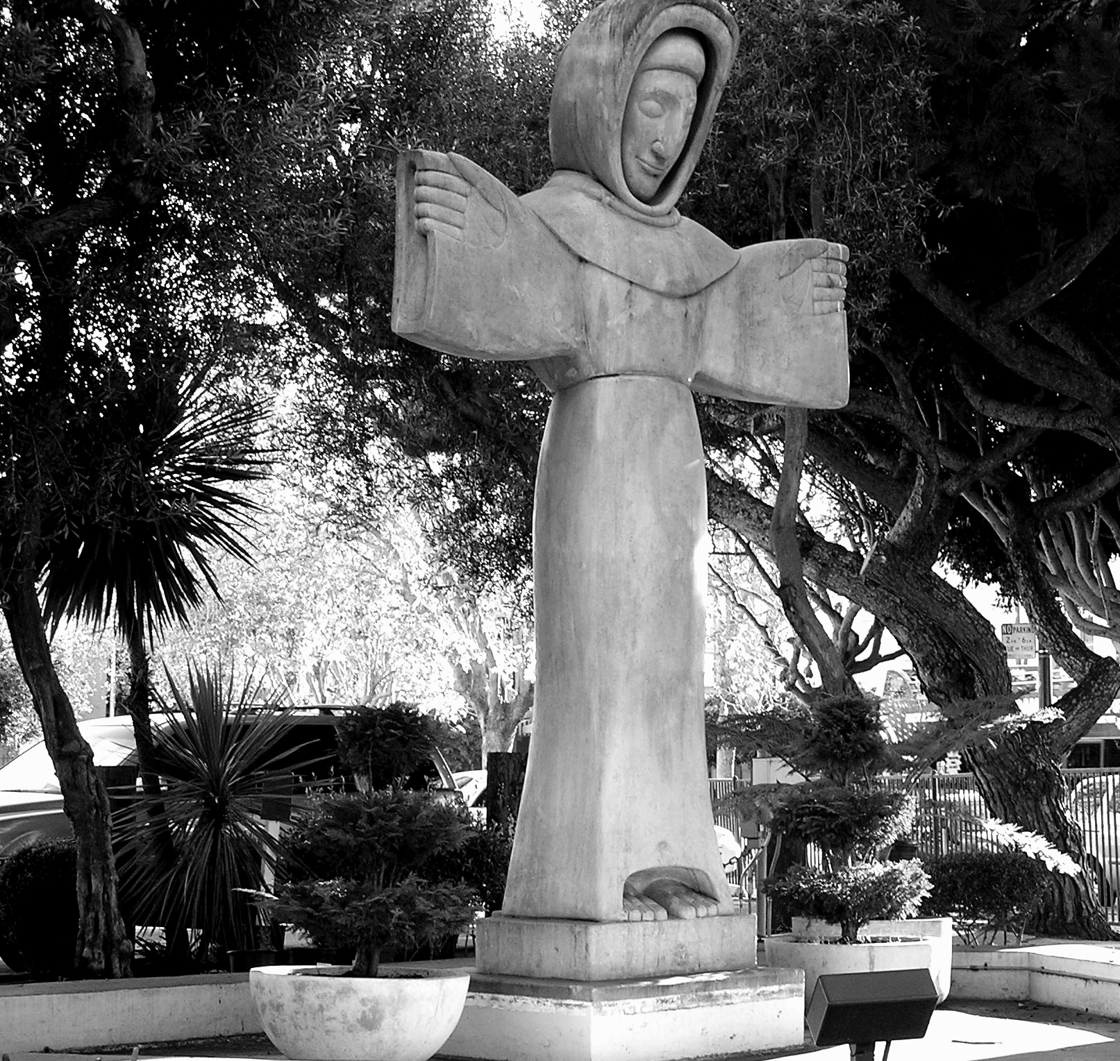 saint Francis of Assisi statue on the Wharf